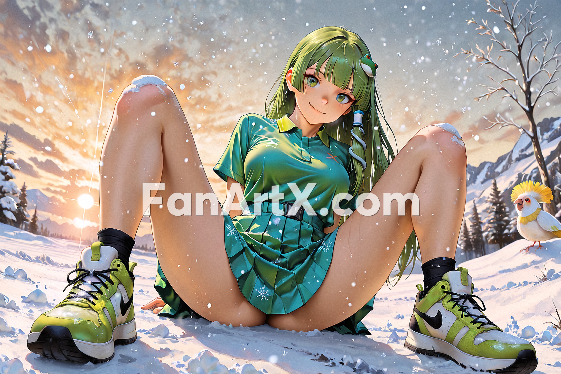 Kochiya Sanae Touhou project Fanart 4925747